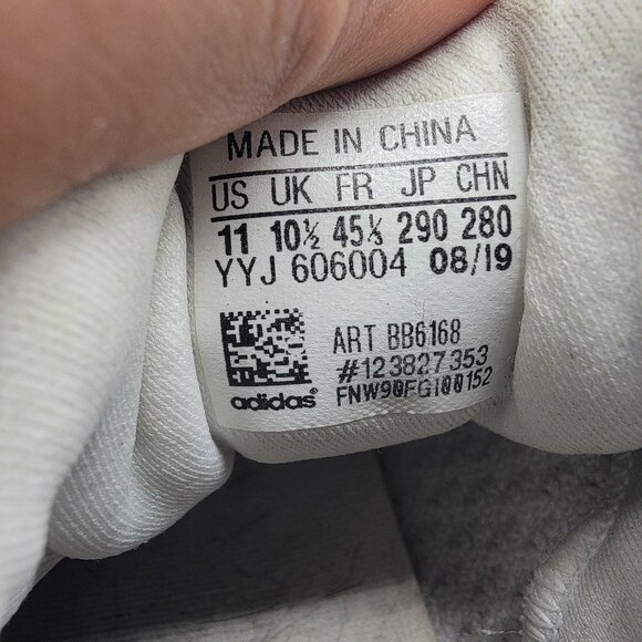 Adidas Ultraboost 4.0 Mens 11 White Sneaker Shoes Running Walking Outdoor BB6168 main image 4